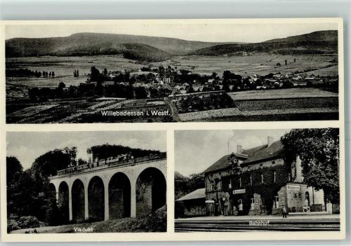 Willebadessen Viadukt Bahnhof