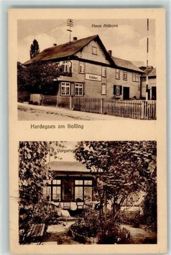Hardegsen Pension Haus Ahlborn Garten