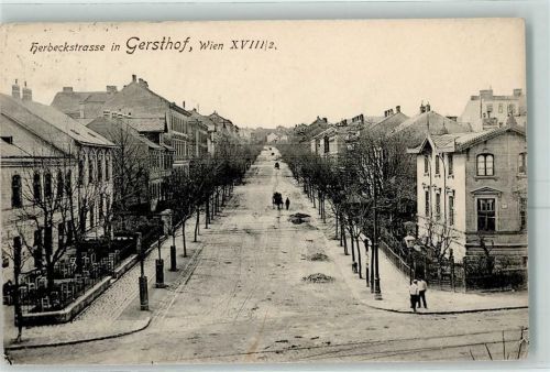 Wien 1907 Herbeckstraße Gersthof