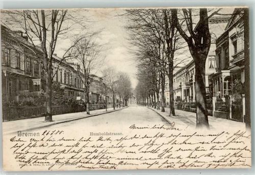 Bremen 1900 Humboldstraße