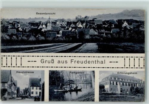 Freudental Hauptstraße Parkgarten Erholungsheim