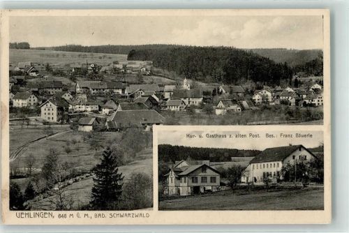 Ühlingen Kur- und Gasthaus zur alten Post