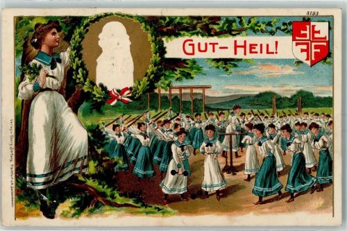 1911 Gut Heil Turnen AK