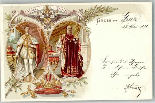 1899 Krone und Zepter