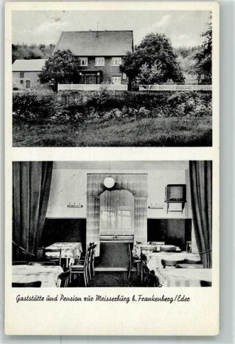 Frankenberg Gasthaus Meisserburg Gaststube