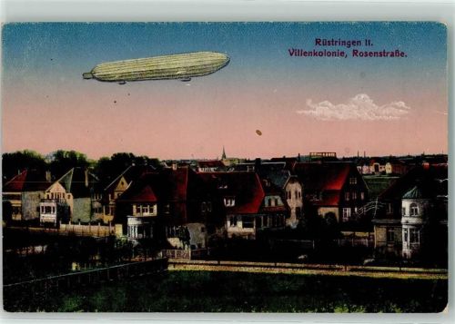 26969 W2893 Butjadingen - Zeppelin Villenkolonie Rüstringen II. Rosenstraße