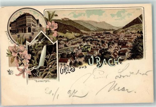 Urach Hotel Zur Post Wasserfall