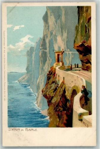 Riva del Garda 1899 Strada di Ponale Zieher, Ottmar Nr. 1479