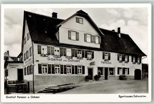 Egenhausen Gasthaus Pension Zum Ochsen Willi Gänssle