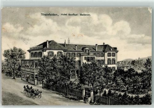Rheinfelden 1907 Hotel Soolbad Bellevue