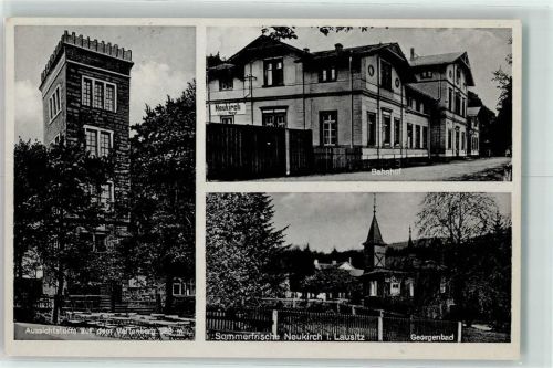 01904 O8505 Neukirch ,Lausitz - Bahnhof Aussichtsturm Georgenbad
