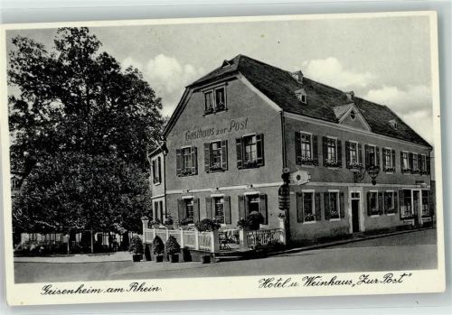 Geisenheim Hotel u. Weinhaus zur Post