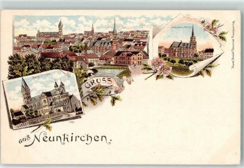Neunkirchen Kath. Kirche St. Marien untere Ev. Kirche