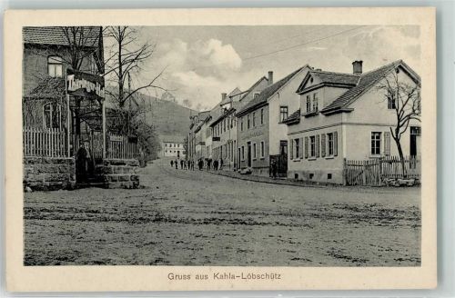 Kahla Gasthaus Thüringer Hof Löbschütz