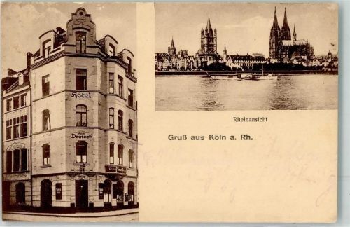 Köln Altstadt-Nord 103 Rhein Kölner Dom Hotel Dreieck