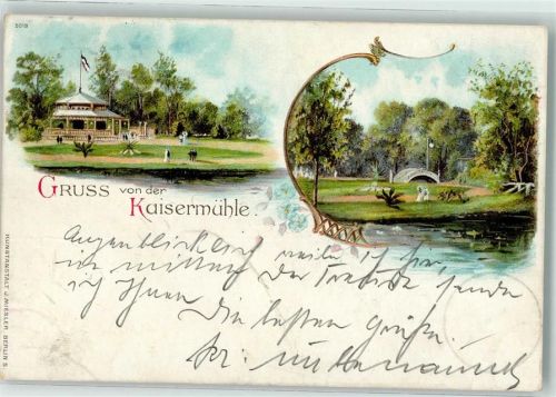 Viersen 1897 Kaisermühle Park