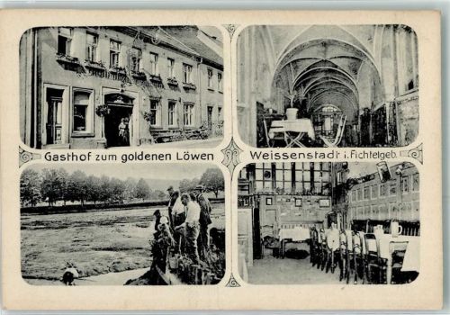 Weißenstadt Gasthaus zum goldenen Löwen