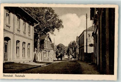Beverstedt Poststraße Fuhrwerk
