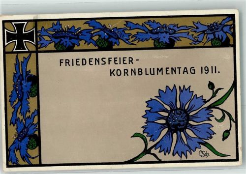 W6000 Frankfurt am Main Kordnblumentag 1911 sign. Schauroth Lina AK Blumentag 1911