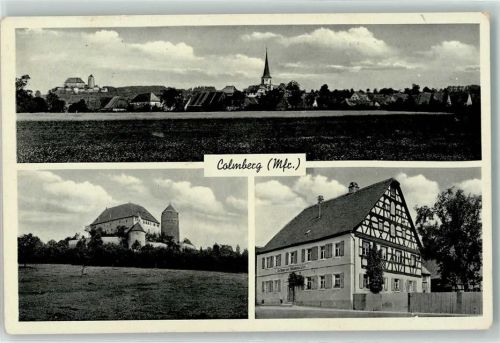Colmberg Gasthaus schwarzer Adler Schloß Colmberg