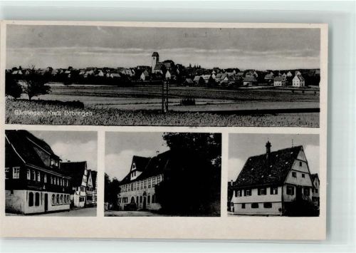 71116 W7034 Gärtringen Foto AK Mehrbildkarte
