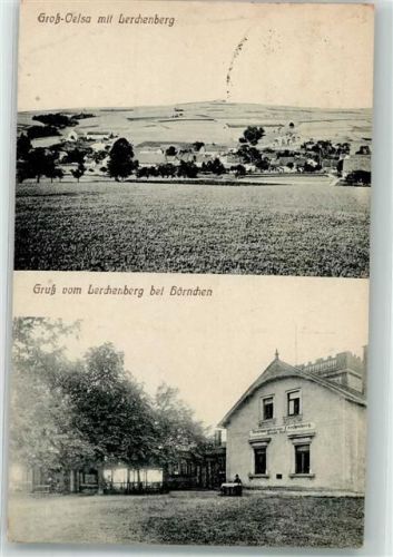 01734 O8218 Oelsa b Freital 1921 - Lerchenberg