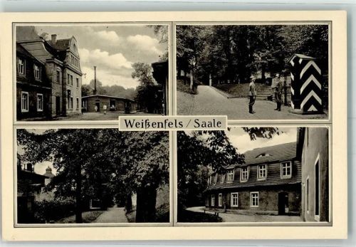 Weißenfels Schloßgarten Kaserne d. E/J. -R. 53 Wachsoldaten Wachhäuschen