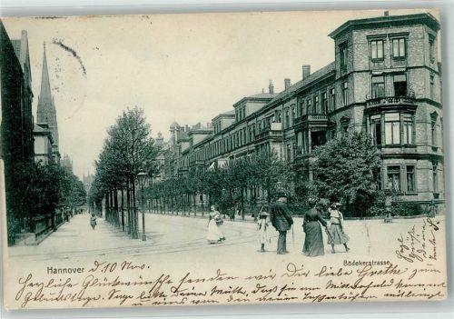 Hannover 1903 Bödekerstraße Hydrant