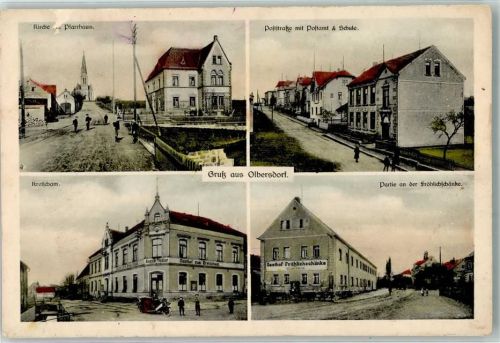 Olbersdorf Kirche Pfarrhaus Kretscham An der Fröhlichschänke