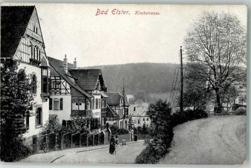 Bad Elster 1915 Kirchstraße