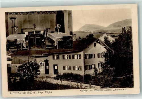 Altstädten Gasthaus Kaffee u. Weinrestaurant Illerwellen