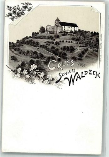 Waldeck Vorläufer Schloß Waldeck