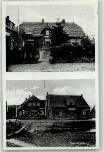 Haßmoor Landpoststempel Gasthaus Biller Geschäftshaus