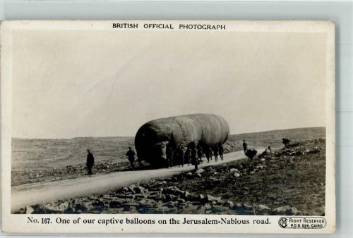 Jerusalem Ballon Jerusalem-Bablous road