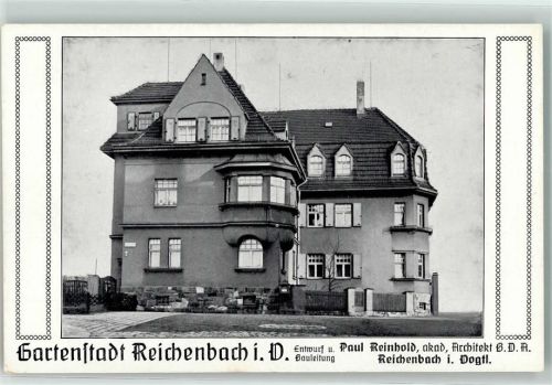 Reichenbach Architekt Paul Reinhold Bauhaus ?