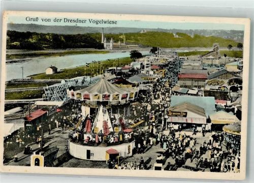 Dresden Volksfest Dredner Vogelwiese Fahrgeschäfte