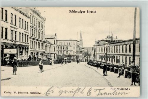 24937 W2390 Flensburg 1904 - Schleswiger Straße