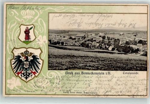 Benneckenstein 1902 Wappen