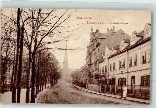 Freiberg Hornstraße Jakobikirche
