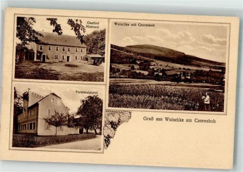 02627 O8601 Wuischke - Forstmeisterei Gasthaus Mietrach Blumenwiese