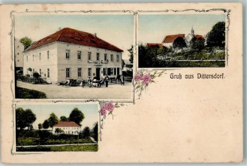 Dittersdorf 1909 Gasthaus zu Dittersdorf