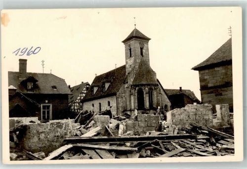 Oberasbach Baustein Neubau des Evangel. Pfarrhauses