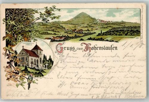 Hohenstaufen 1899 Barbarossa Kapelle