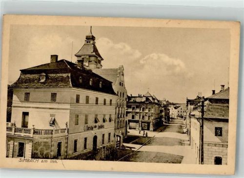 84359 W8346 Simbach a. Inn 1916 - Christa'sche Apotheke Verlag Ottmar Zieher-München Stempel Pflegestätte Simbach