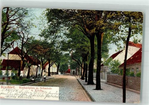 Rixdorf Richardplatz Schmiede Kirche