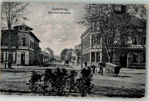 Osterburg Bahnhof-Straße Hotel Berliner Hof Gasthaus