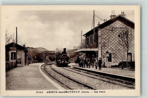 39150 Chaux-des-Crotenay - La Gare Bahnhof