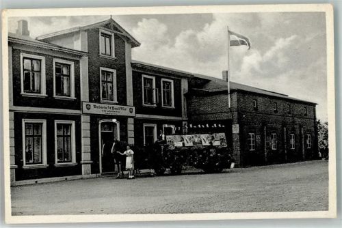 Bilsen Gasthaus Deutsches Haus Bierwagen