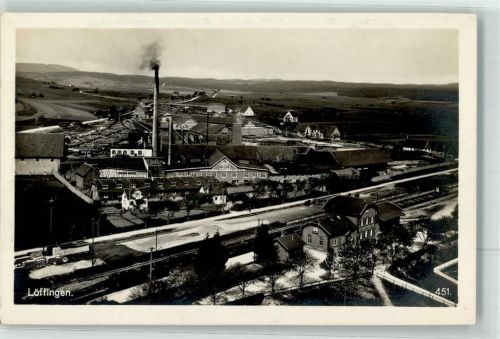 Löffingen Bahnhof Fabrikanlage