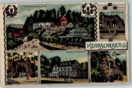 Dingelstädt Kerbscher Berg Franziskanerkloster Oelbergquelle Kurhaus Freckmann Lourdes-Grotte